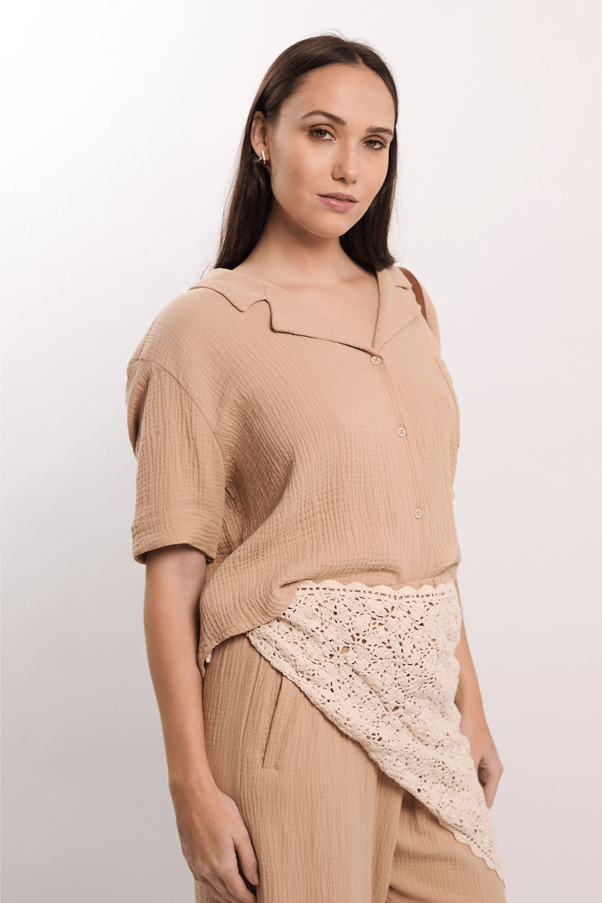 Blusa Romi - Beige