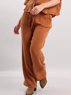 Pantalón Romina Terracota