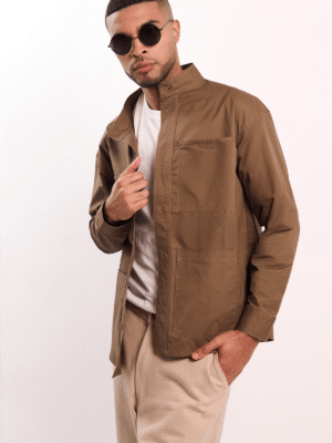 Sobre camisa Marrón