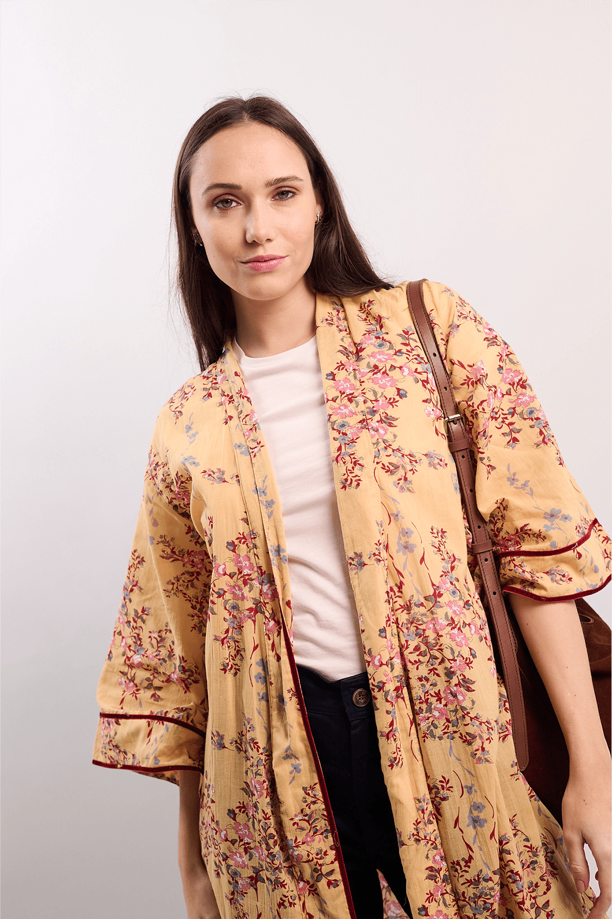 Capa Kimono - Amarilla