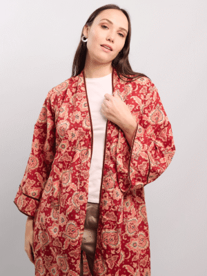 Capa Kimono - Roja