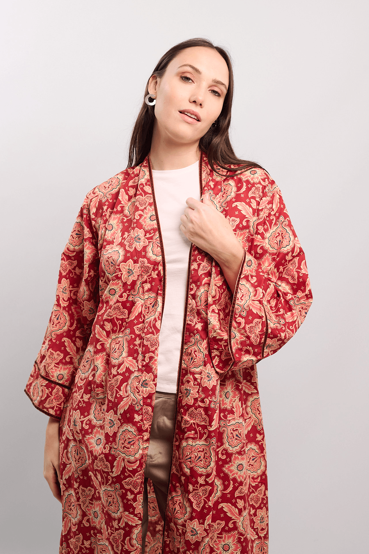 Capa Kimono - Roja