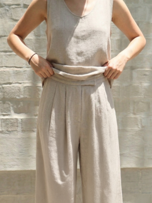 Pantalón Miranda - Hueso