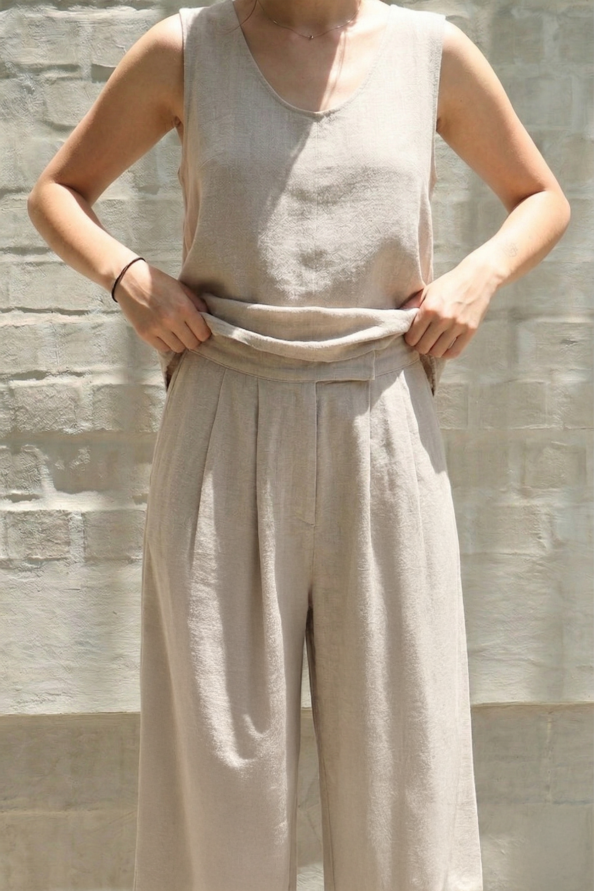 Pantalón Miranda - Hueso